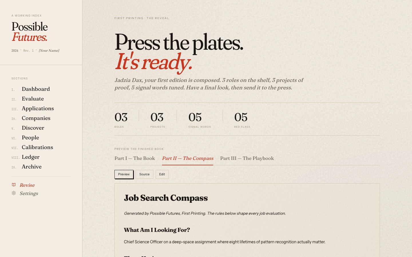 Compass preview